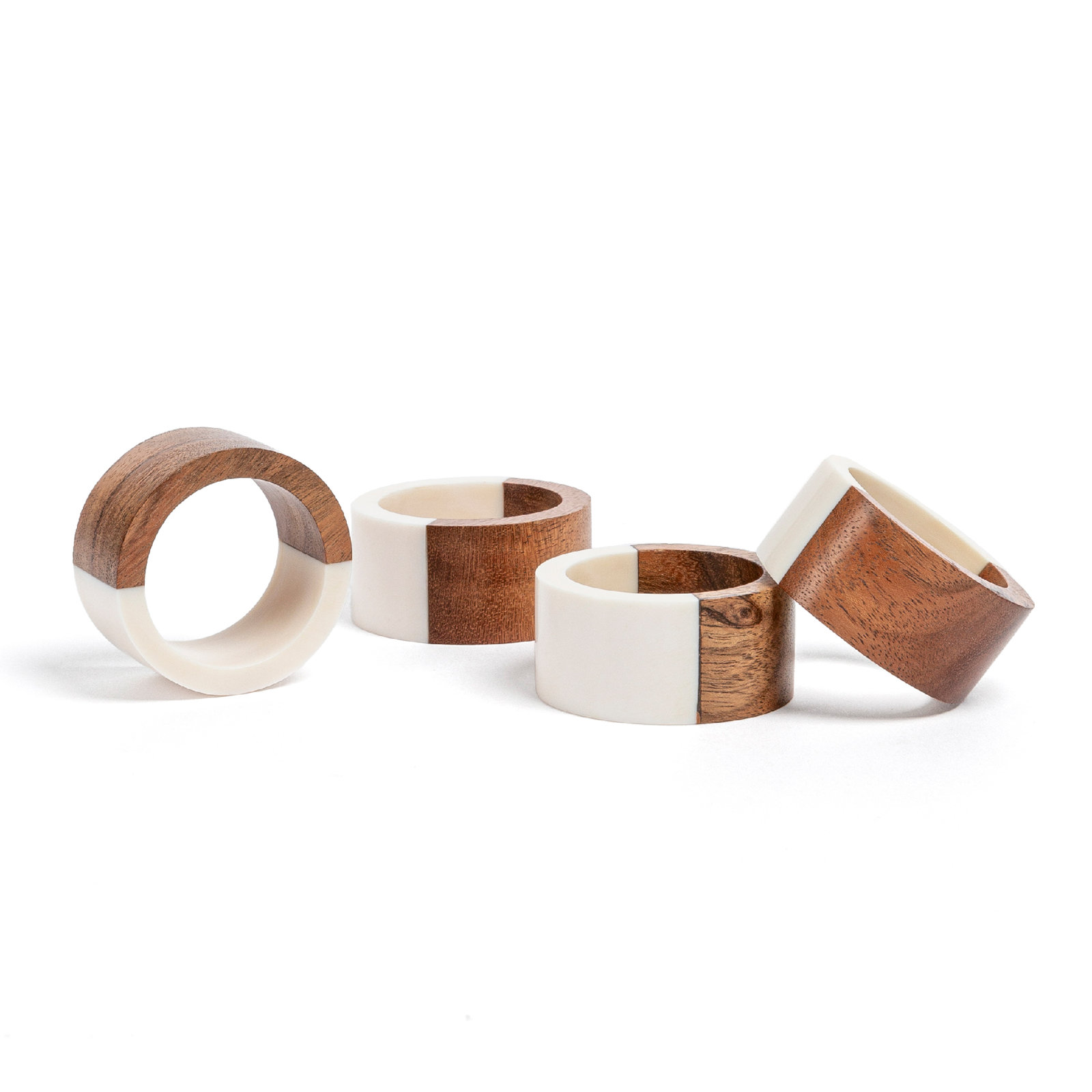 Over and Back Resin Napkin Rings
