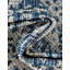 Tapis oriental bleu / gris Cowell-1456138367