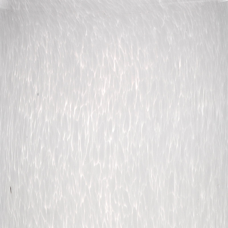 Handmade Glass Table Vase, White