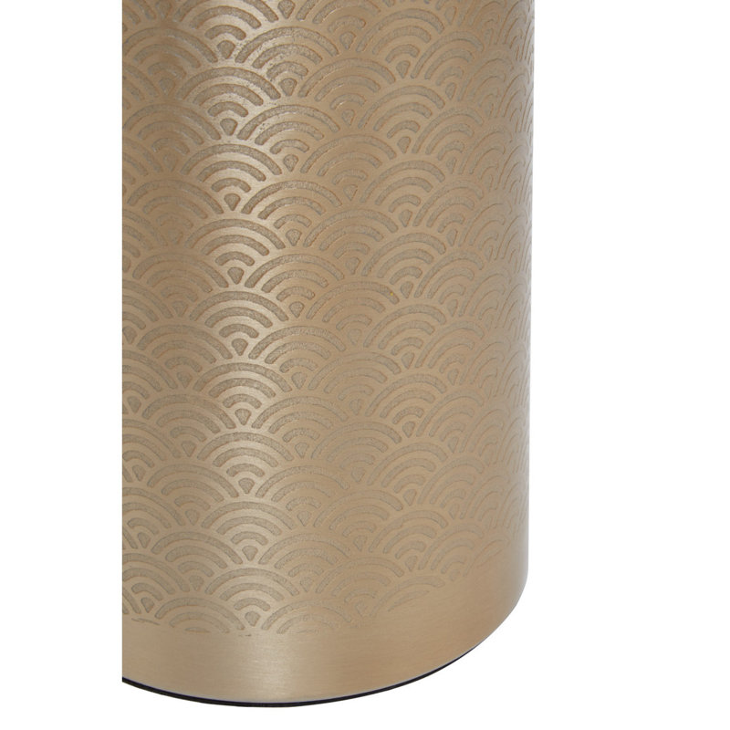 Strout Free-Standing Toilet Brush and Holder, Gold