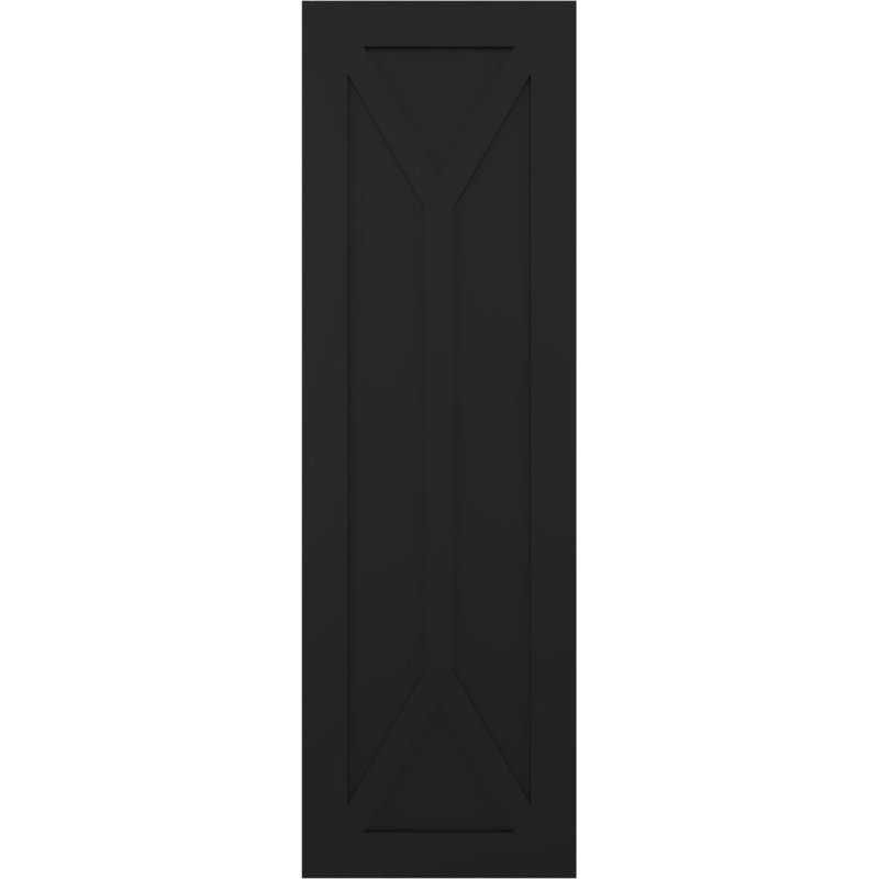 Volets à fixation fixe en PVC True Fit San Carlos, 18", 37"