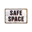 Panneau en plastique Safe Space Street 10 po x 14 po