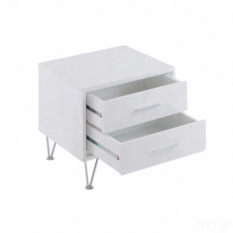 Table d'appoint ACME Deoss, Blanc