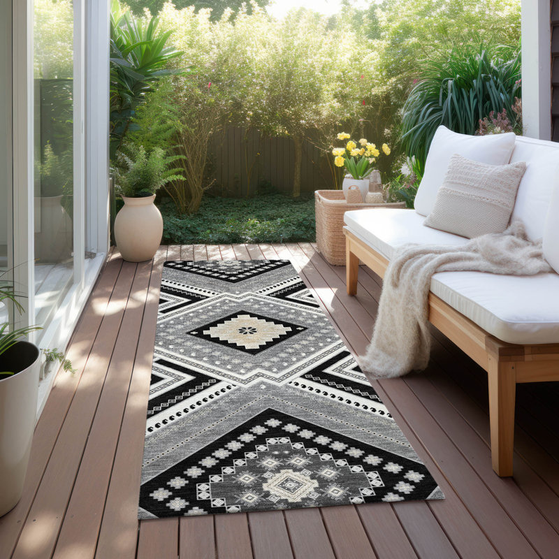 Chayden Indoor/Outdoor Chantille ACN1010 Area Rug, Runner 2'3" x 7'6"