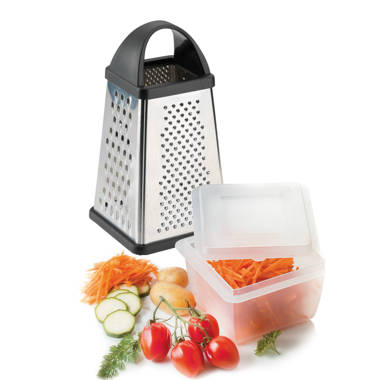 Westmark Stainless Steel Cheese Grater with Storage Container
