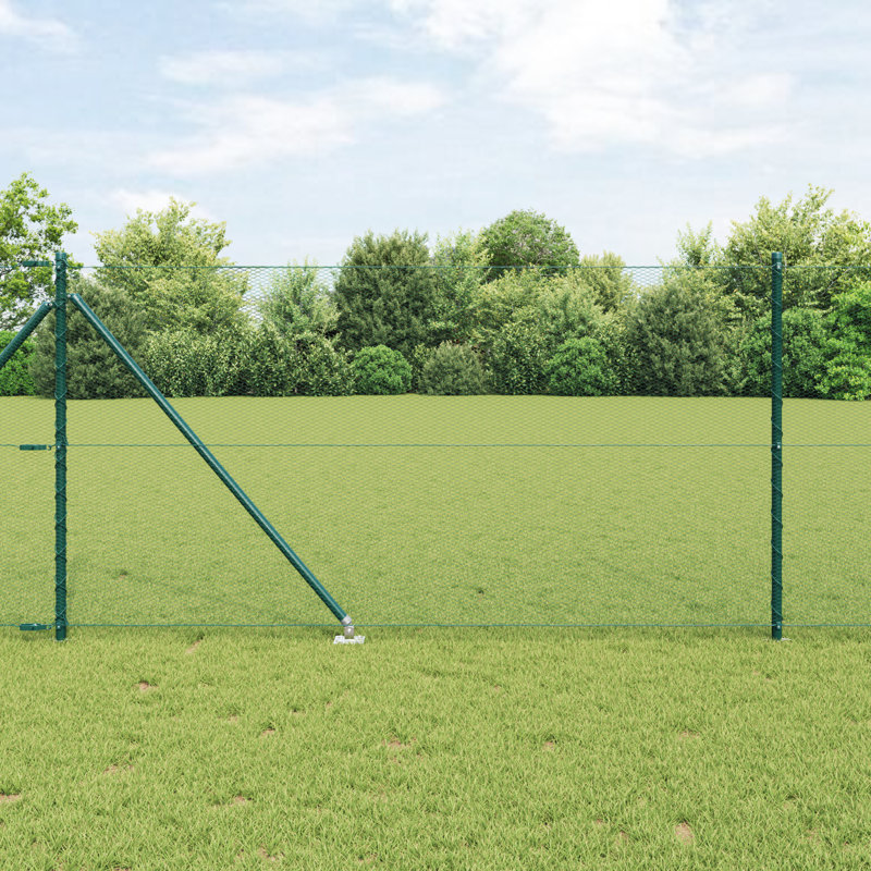 Hexagon Fence Steel, 100cm H x 1000cm W