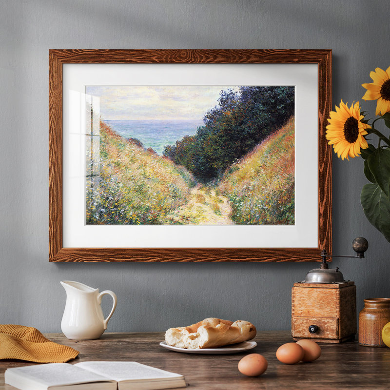 Pourville # 1 par Monet, Érable, H 14 po x l 20 po
