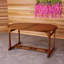 Oval Wooden Extendable Outdoor Dining Table
