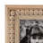 Wood Beaded 3 Slot Photo Frame