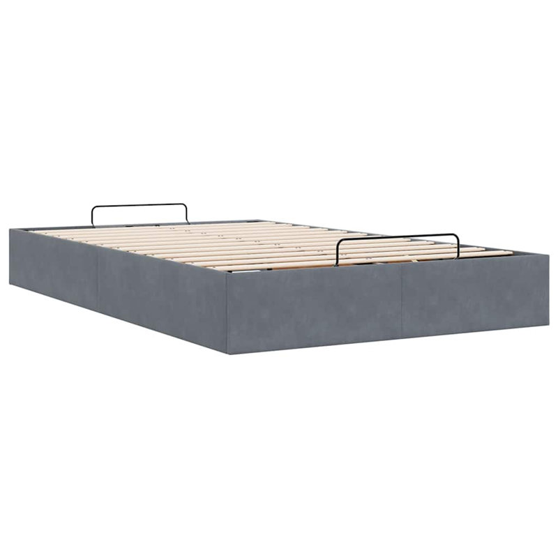 Bed, Double (4'6), Dark Grey