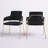 18.25'' H Velvet Upholstered Armchair-1767266224