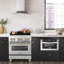 ZLINE Autograph Edition 30 po 4,0 cu. Pi. Cuisinière Legacy Dual Combustible-71536550