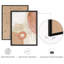«Modern Abstract Pink Tan-101825590-101825589