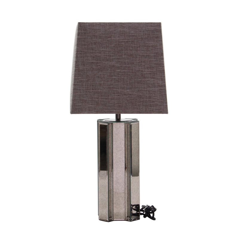 Lampe de table de 28 po antique contemporaine Higgin