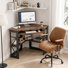 Ensemble de bureau et de chaise Birchie, bureau ergonomique moderne pour la chambre d'étude