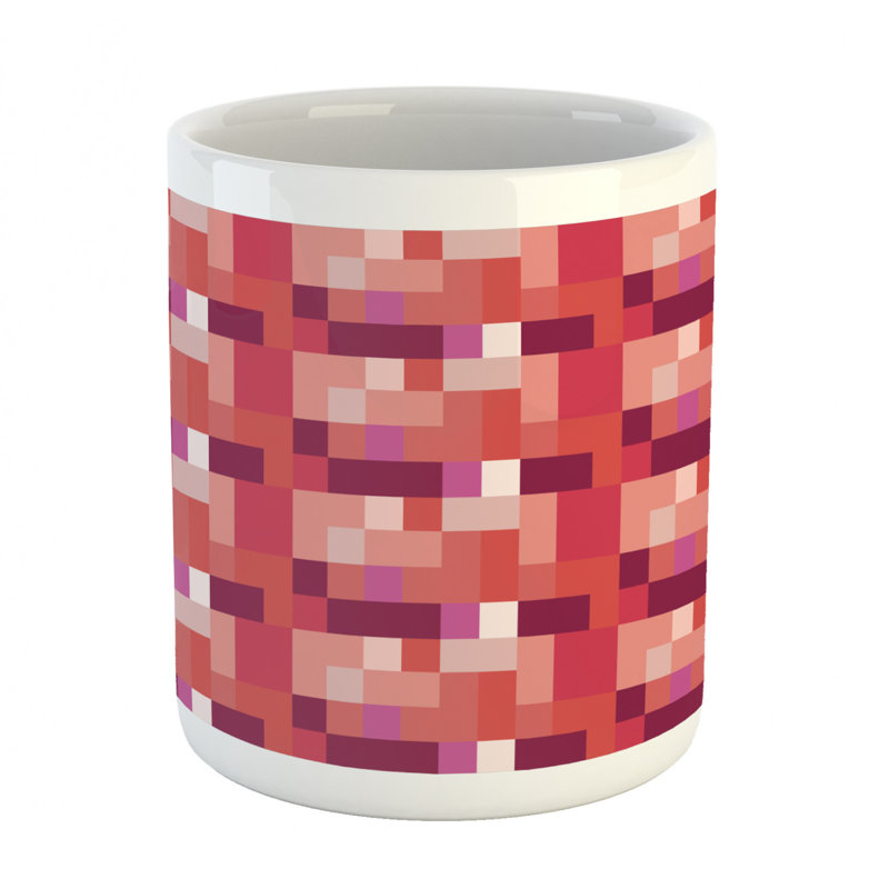 Grande tasse à café pêche