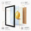 Single Lemon Study Botanical - Framed Print-1295156739-1295156749