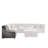 Raybourne Velvet Sectional Reversible