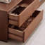Retro simple style solid wood TV cabinet
