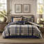Polyester Plaid Comforter-134728923