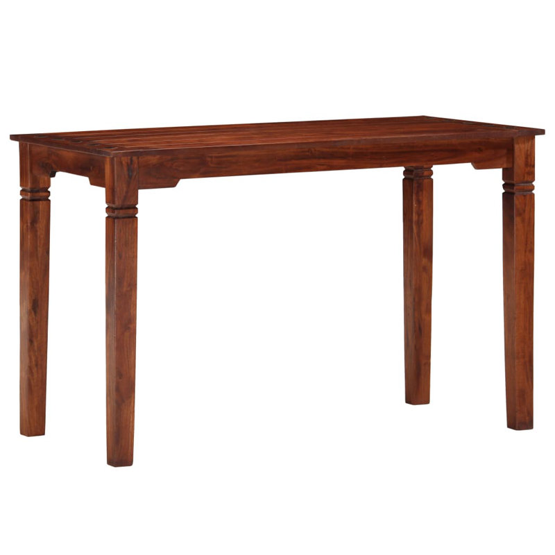Ulises Acacia Solid Wood Dining Table, H76 x L120 x W60cm