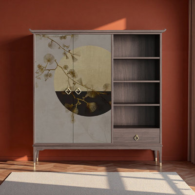 Buffet de luxe rétro de style chinois