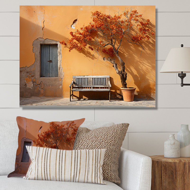 Afrique, paysage, minimalisme, photo sur toile, Toile tendue, H 24 po x l 32 po x P 1 po