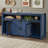 Sideboard with Sliding Barn Doors