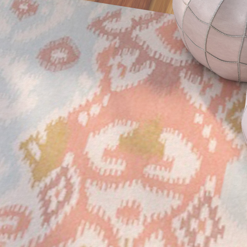 Wool Ikat Indoor Rug, Runner 2'6" x 8'