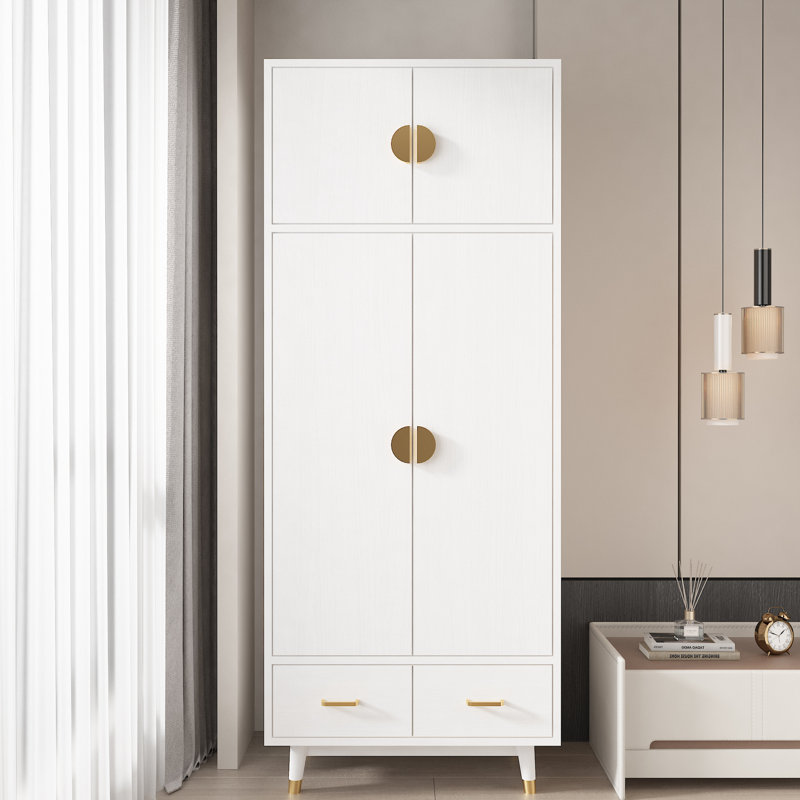 Armoire Romriell, Blanc