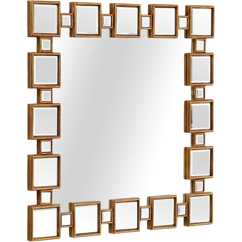 Galilhai Engineered Wood Flat Wall Mirror