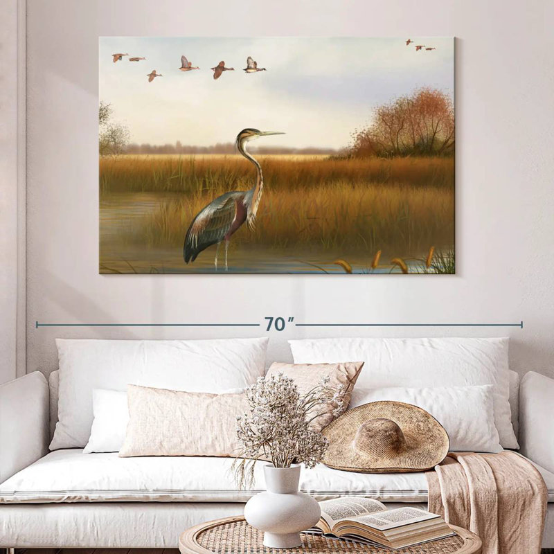 Brampt The Great Marsh, 34" H x 51" W