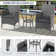 Basilica 2 Seater Bistro Set with Cushions