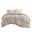 Ensemble de couette 3 pièces pour lit California King, couleur terre cuite