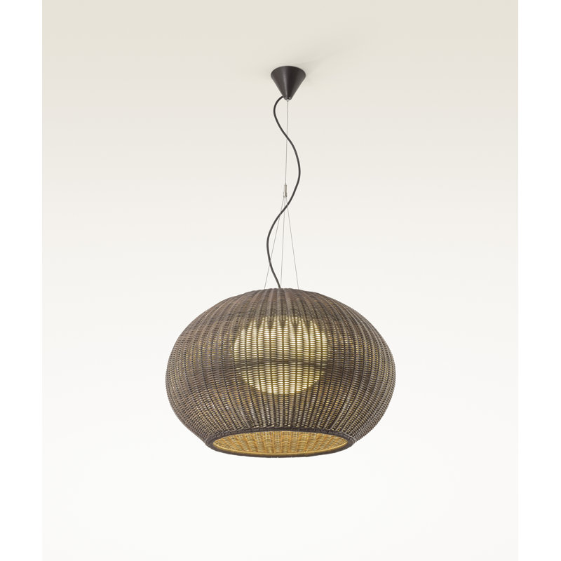 Garota 1 - Light Pendant, Graphite Brown, TRIAC