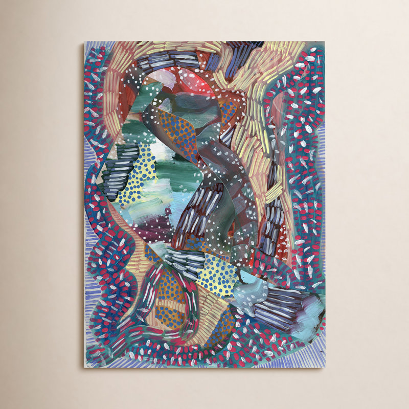 Baby Your Electric by K'era Morgan, No Mat, Espresso Canvas Floater Framed, 32" H x 24" W