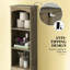 Armoire de rangement étroite et étroite pour salle de bain étroite