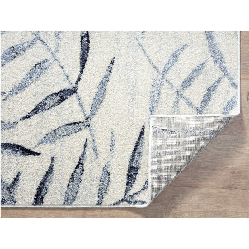 Cruz Floral Indoor Rug, Rectangle 4' x 6'