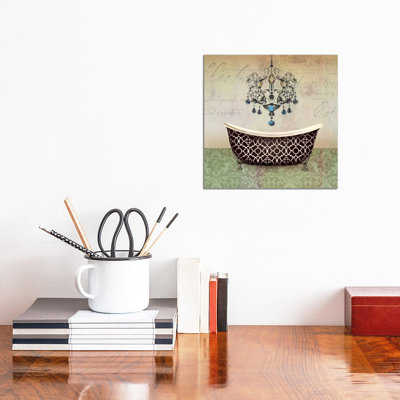 French Vintage Bath I by Aimee Wilson - Wrapped Canvas Print