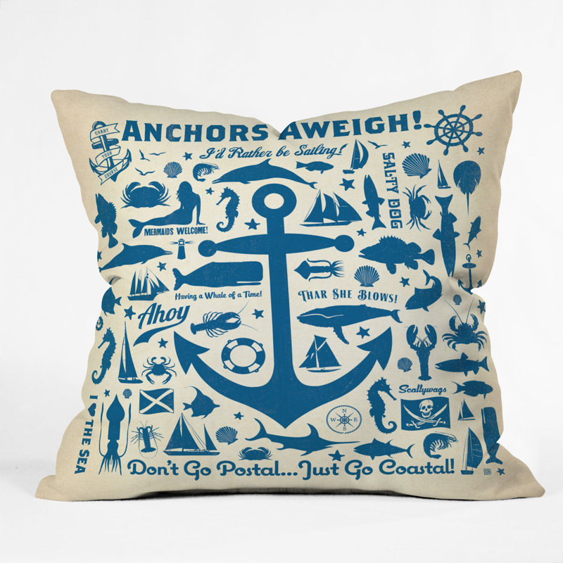 Housse de coussin d’ancrage, H 16 po x l 16 po x P 2 po