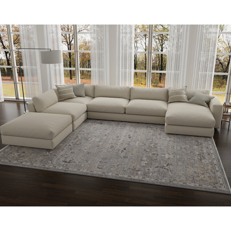 Adele Geometric Indoor Rug, Rectangle 9'3" x 13'