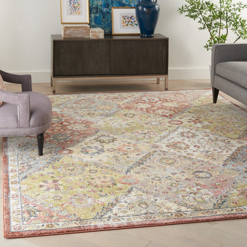 Express Oriental Indoor Rug, Rectangle 5'3" x 7'3"
