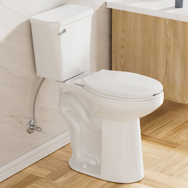 21 Inch Tall Toilet, Extra Tall Toilets with Soft Closing Seat, Tall Toilet