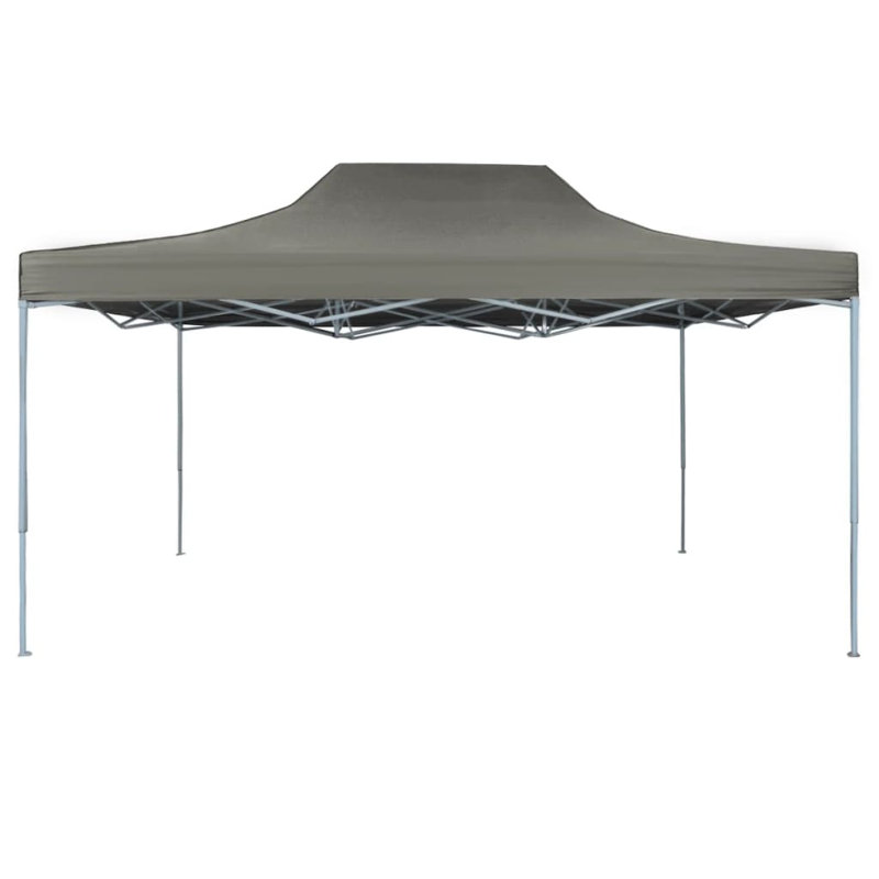 Holasice Steel Pop-Up Gazebo, Anthracite, Blue, 315cm H x 580cm W x 292cm D