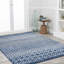 Tapis bleu marine / crème Bouvard-1972096626