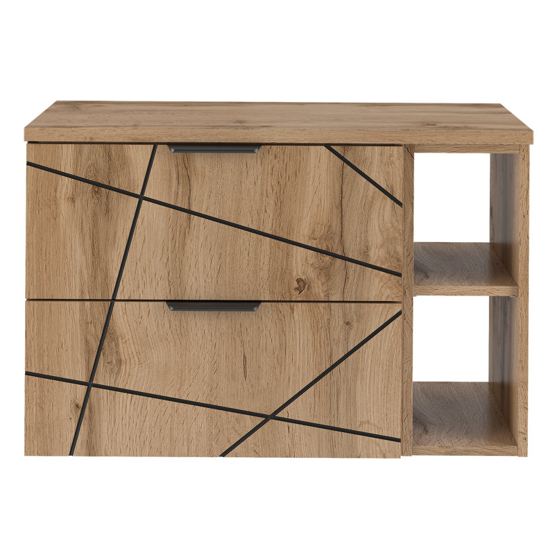 Aree Bathroom Storage, Natural
