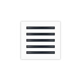 BUILDMART - 10x10 Modern AC Vent Cover - Standard Linear Slot Diffuser - Register Grille / Size: 2" H x 10" W x 10" L