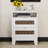 Charming Farmhouse Wooden Nightstand With Storage And Stylish Handles-1835089458