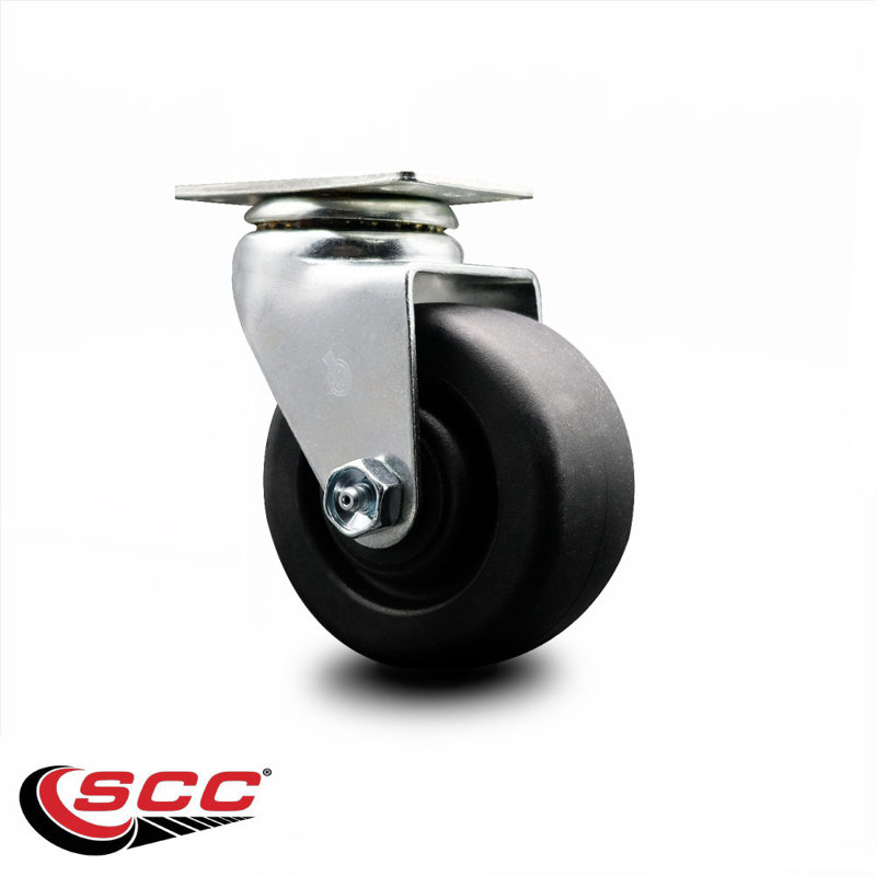 Polyolefin Caster with Roller Bearing