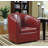 Grosso Faux Leather Swivel Barrel Chair-352986010